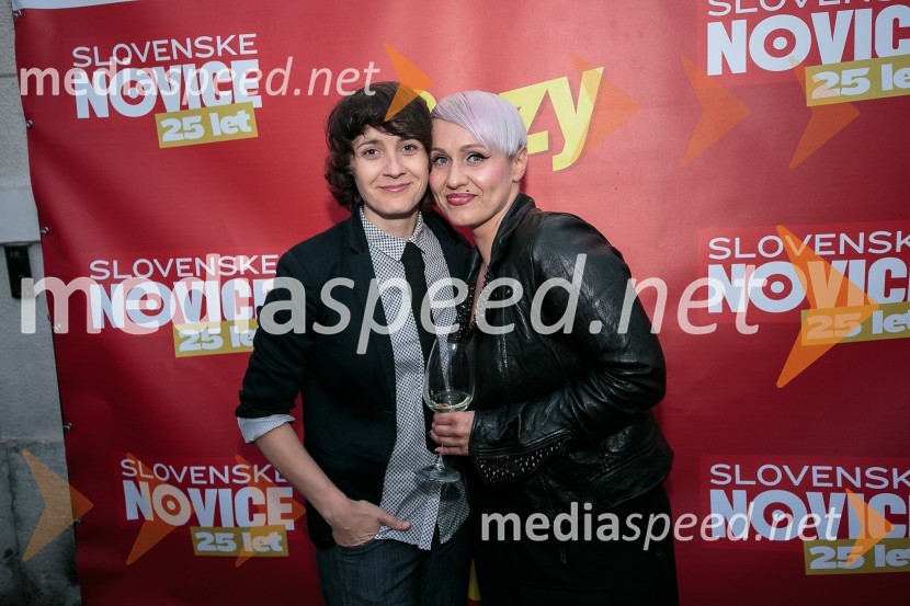  Kamala Katerina Gjorgijevska, tekmovalka, Kmetija: Nov začetek;  Jelena  Vadnjal, nekdanja tv voditeljica, tekmovalka v šovu Masterchef Slovenija25 let Slovenskih novic in predstavitev revije Suzy