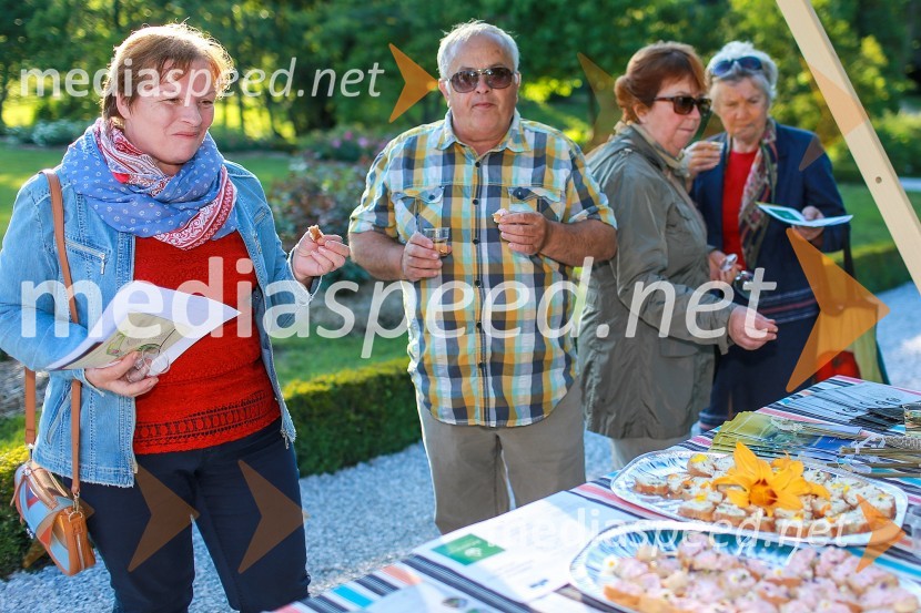 Vrtnice in vino, koncert v Botaničnem vrtu UM