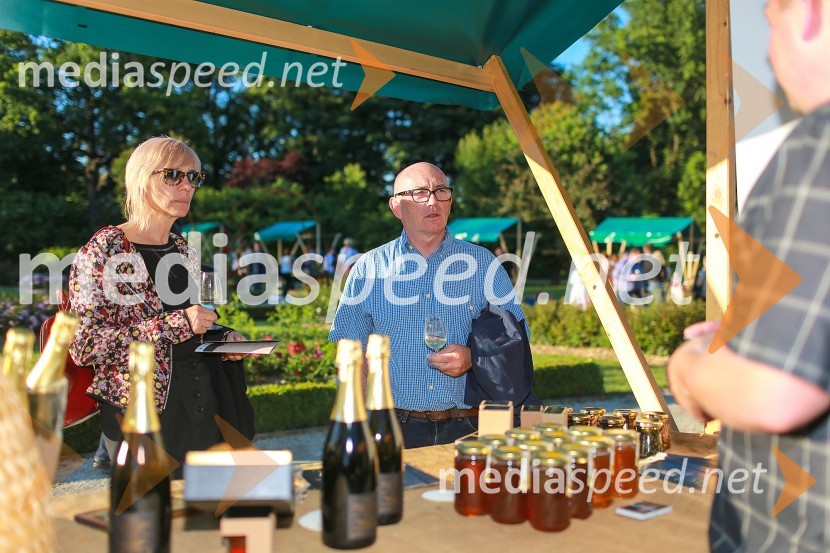 Vrtnice in vino, koncert v Botaničnem vrtu UM