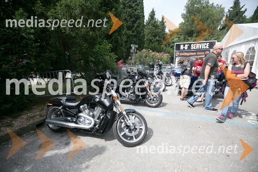 Harley-DavidsonVeliki evropski Jeep - Harley Davidson dogodek