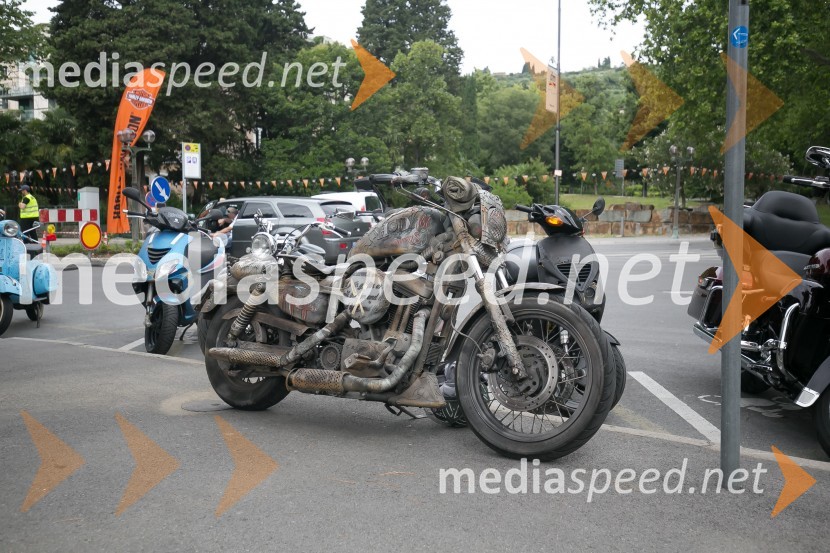 Harley-DavidsonVeliki evropski Jeep - Harley Davidson dogodek