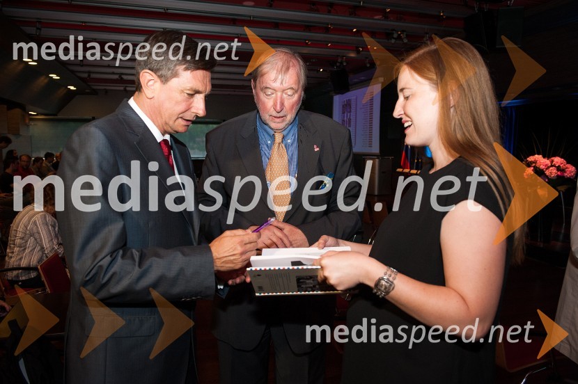  Borut Pahor, predsednik Republike Slovenije;  Dimitrij Rupel, politik;  ... Slovenija in pika, predstavitev knjige