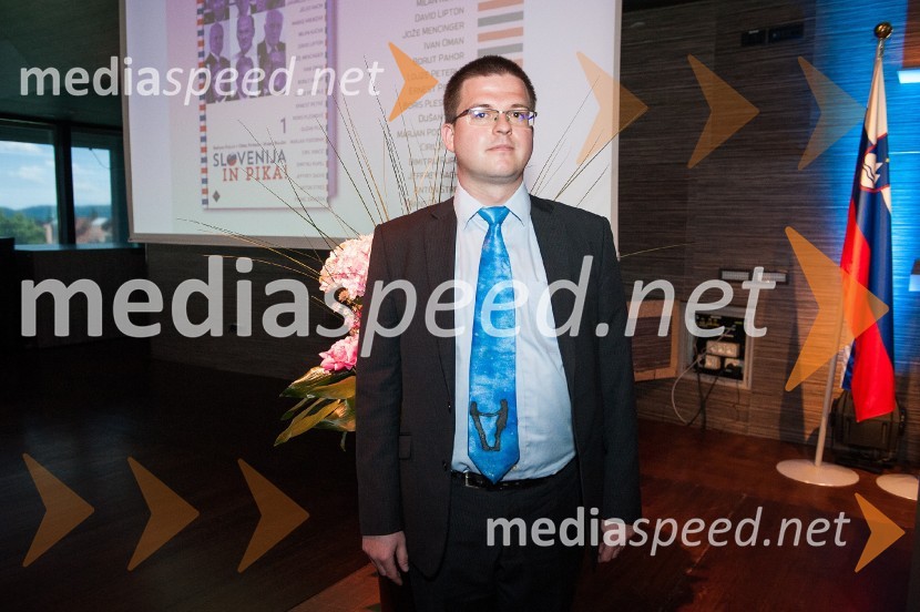  Boštjan Furlan, soavtor knjige Slovenija in Pika!Slovenija in pika, predstavitev knjige