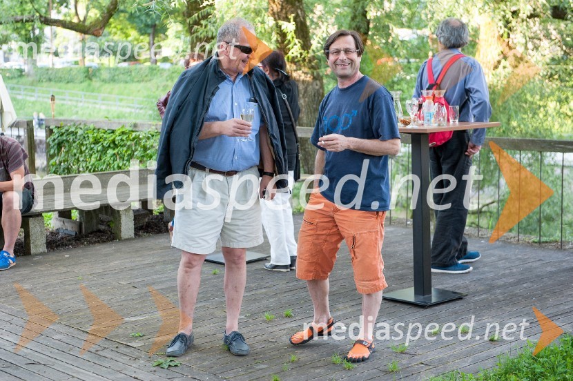  ... ;  Uroš Maček, igralec60. let Slovenskega mladinskega gledališča, otvoritev razstave