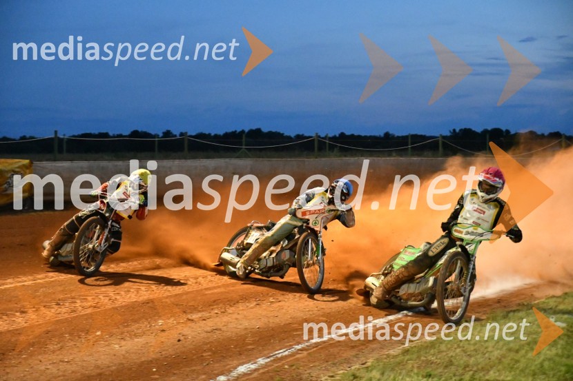  Norbert Magosi, speedwayist;  Matic Ivačič, speedwayist (AMD Krško);  Nick Škorja, speedwayist (AMTK Ljubljana)Žagar do brezmadežne zmage v Lendavi