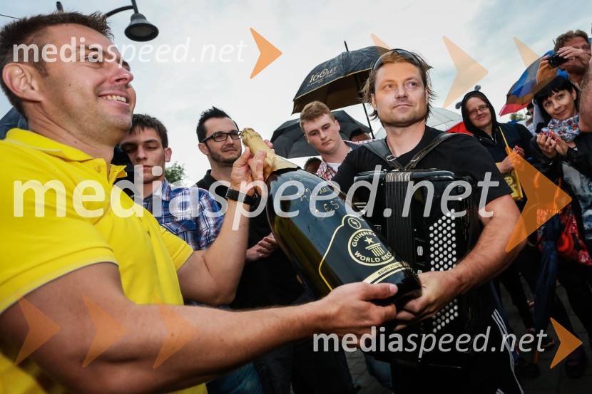  Sandi Brumen, direktor prodaje, Radgonske gorice;  Bojan Kovačič, glasbenikDan odprtih kleti 2016, Radgonske gorice