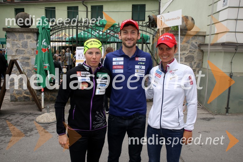  Vesna  Fabjan, smučarska tekačica;  Jakov Fak, biatlonec;  Teja  Gregorin, biatlonkaDan odprtih kleti 2016, Radgonske gorice