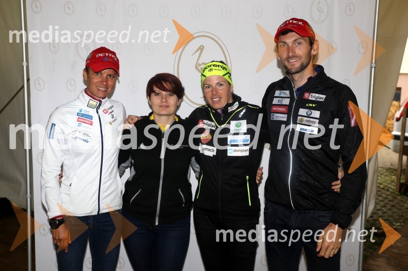  Teja  Gregorin, biatlonka;  Andreja Novak, vodja marketinga, Radgonske gorice;  Vesna  Fabjan, smučarska tekačica;  Jakov Fak, biatlonecDan odprtih kleti 2016, Radgonske gorice