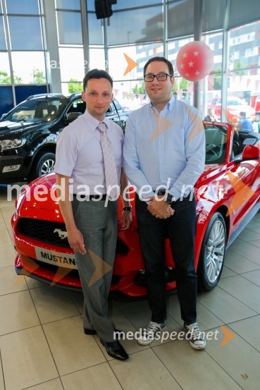  David Jurič, generalni direktor Summit motors Ljubljana;  Jaka Kavčič, generalni direktor družbe Summit Avto d.o.o.WILD WEST, dan odprtih vrat Summit avto