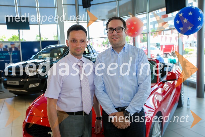  David Jurič, generalni direktor Summit motors Ljubljana;  Jaka Kavčič, generalni direktor družbe Summit Avto d.o.o.WILD WEST, dan odprtih vrat Summit avto