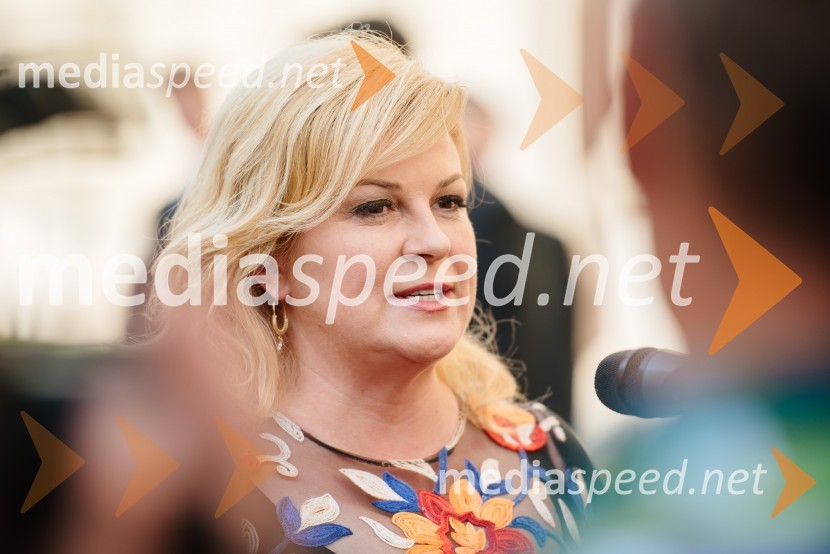  Kolinda Grabar-Kitarović, Predsednica Republike HrvaškeOsrednja proslava ob dnevu državnosti 2016