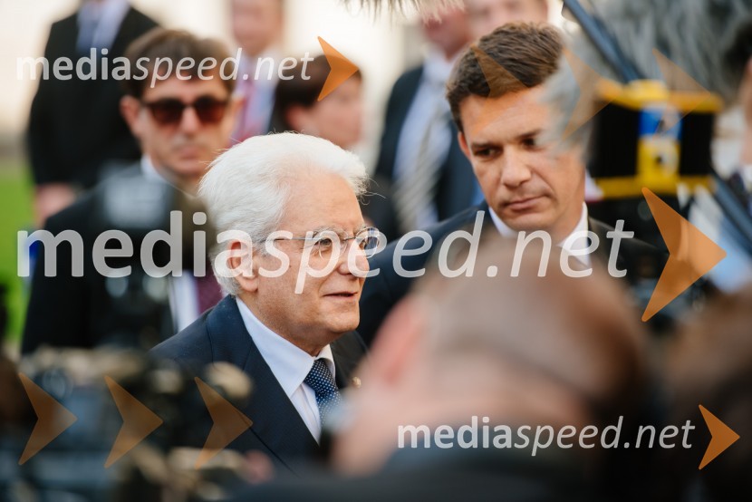  Sergio Mattarello, predsednik Republike Italije;  ... Osrednja proslava ob dnevu državnosti 2016