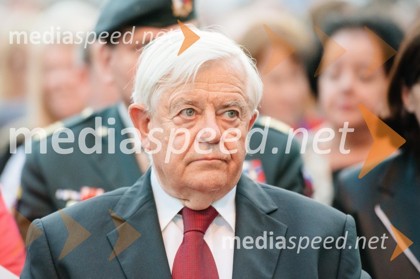  Milan Kučan, nekdanji predsednik Republike SlovenijeOsrednja proslava ob dnevu državnosti 2016