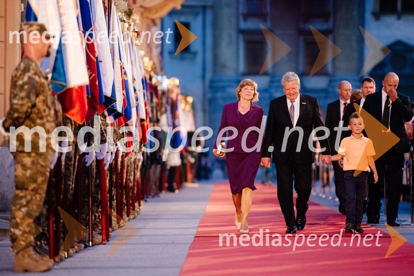  ... ;  Joachim Gauck, predsednik Zvezne republike Nemčije;  ... Osrednja proslava ob dnevu državnosti 2016