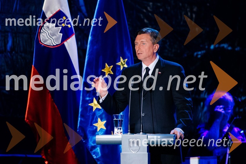  Borut Pahor, predsednik Republike SlovenijeOsrednja proslava ob dnevu državnosti 2016
