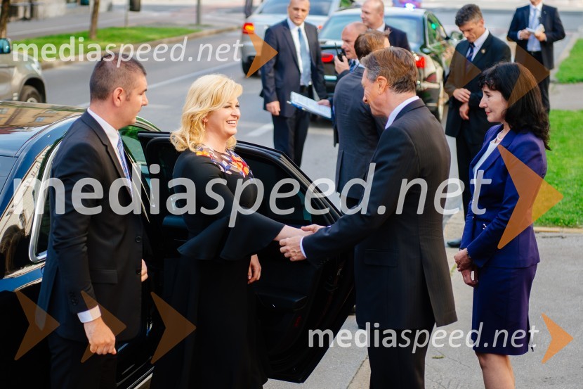  ... ;  Kolinda Grabar-Kitarović, Predsednica Republike Hrvaške;  Borut Pahor, predsednik Republike Slovenije;  Tanja Pečar, odvetnicaOsrednja proslava ob dnevu državnosti 2016