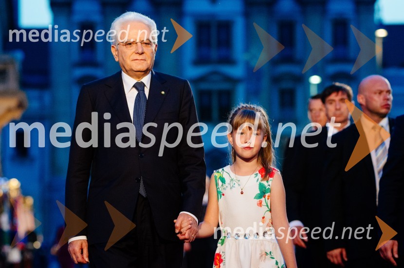  Sergio Mattarello, predsednik Republike Italije;  ... Osrednja proslava ob dnevu državnosti 2016