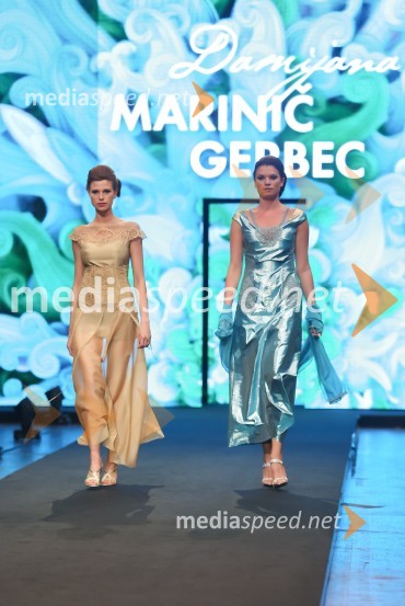  Karin Škufca, manekenka;  Daša Podržaj, manekenkaČipkasti modni spektakel