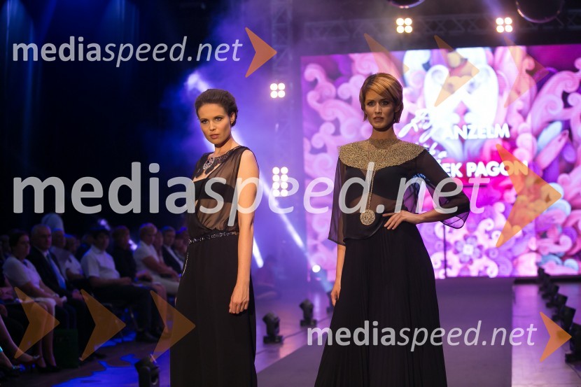  Barbara Petarka, manekenka;   Zlata  Okugić, manekenkaČipkasti modni spektakel