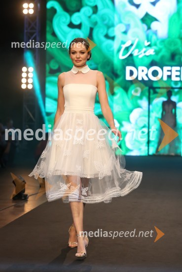  Iryna  Osypenko, manekenkaČipkasti modni spektakel