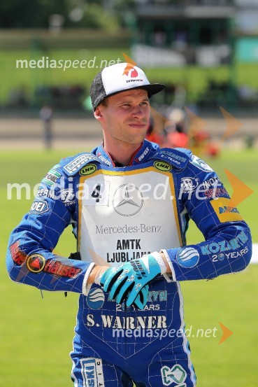  Matej Žagar, speedwayist (Slovenija)Žagar v Ljubljani s tretjim maksimumom, prve stopničke Škorje