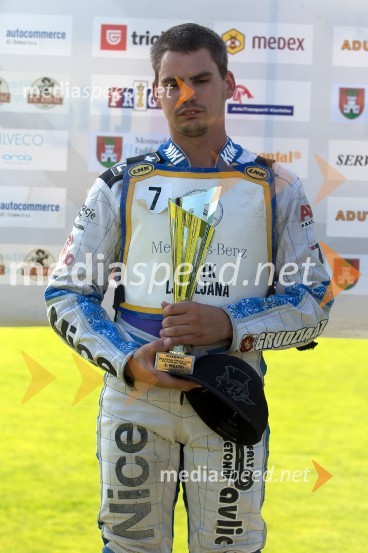  Jurica Pavlic, speedwayist (SK Unia Donji Kraljevec)Žagar v Ljubljani s tretjim maksimumom, prve stopničke Škorje
