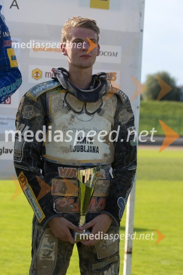  Nick Škorja, speedwayist (AMTK Ljubljana)Žagar v Ljubljani s tretjim maksimumom, prve stopničke Škorje