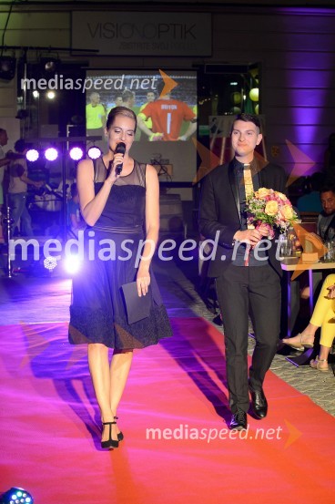  Miša Margan Kocbek, novinarka, Adria Media;  Damjan Murko, pevecSummer I can see you, fashion show