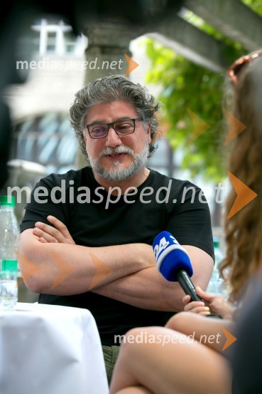  José Cura, pevecFestival Ljubljana 2016: novinarska konferenca z Denisom Macujevim in Joséjem Curo
