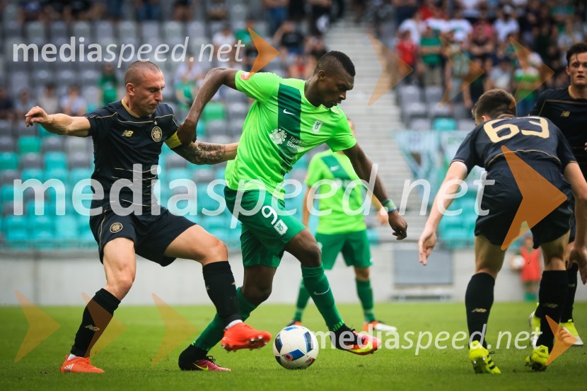  Blessing Eleke, nogometaš, NK OlimpijaNK Olimpija izgubila proti škotskemu Celtic FC