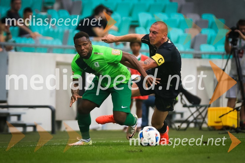  Julius Wobay, nogometašNK Olimpija izgubila proti škotskemu Celtic FC