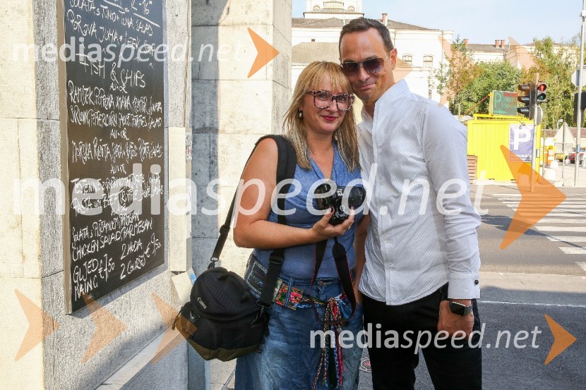  Alenka Brun, Gorenjski glas;  Sandi Kovačević, Hotel Cubo5. obletnica hotela Cubo