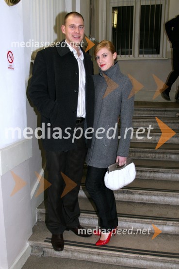 Matej Prelog, veslač s punco Ano FerjanModna revija Modni vulkan