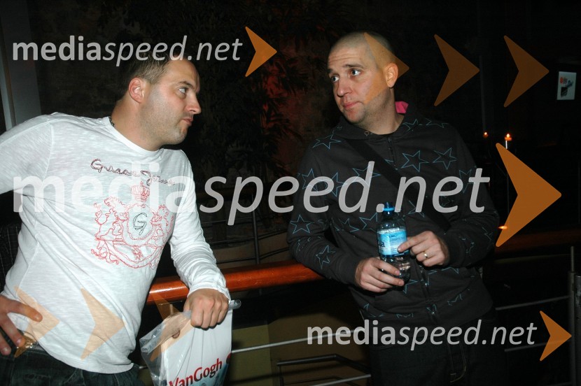 Jure Zorčič, novinar POP TV in ...MTV Fusion party