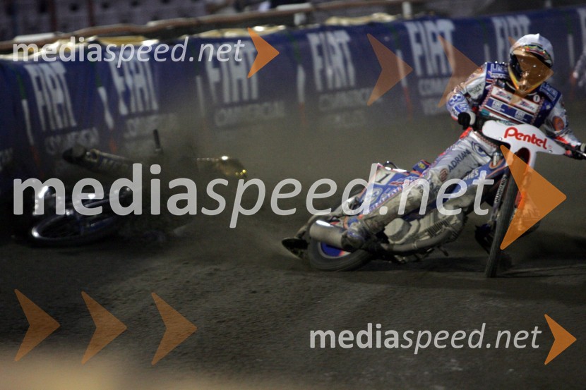 Hans Andersen, Danska in Jason Crump, AvstralijaSPEEDWAY, Speedway Grand Prix - VN Poljske 2005 dirka