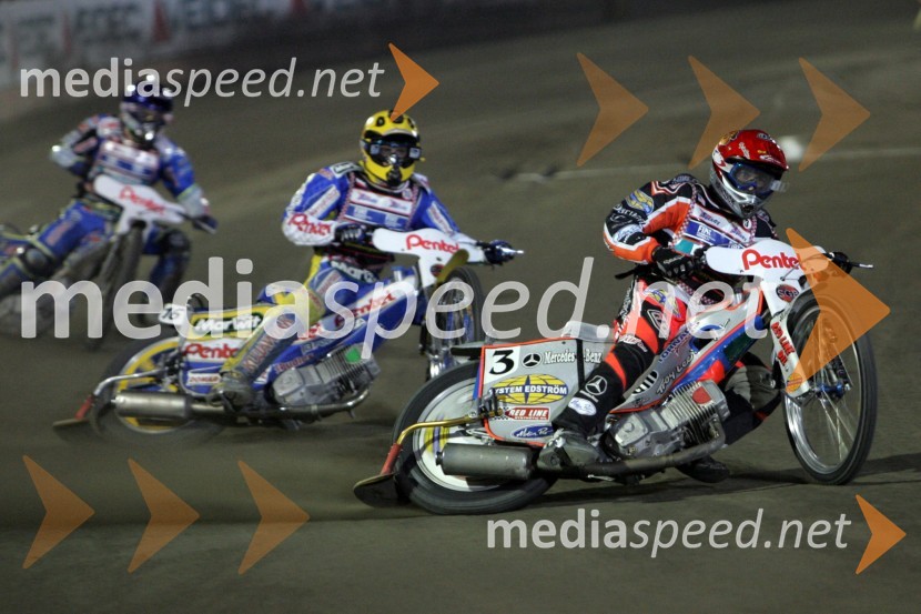 Piotr Protasiewicz, Poljska in Greg Hancock, ZDASPEEDWAY, Speedway Grand Prix - VN Poljske 2005 dirka