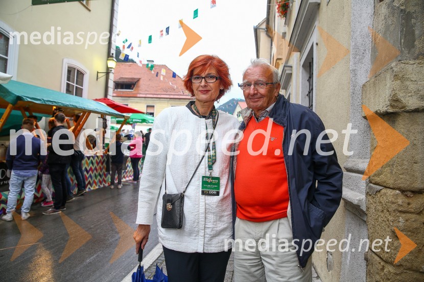  Darinka Pavlič Kamien, strokovnjakinja za komuniciranje; dr. Peter KamienLaško Pivo in cvetje 2016, sobota