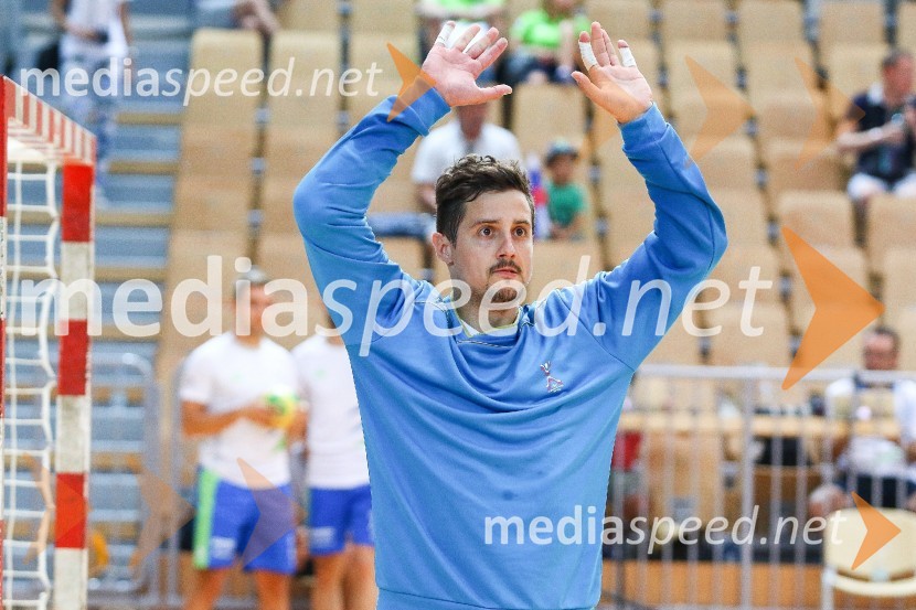  Matevž Skok, vratarPrijateljska rokometna tekma med Slovenijo in Hrvaško