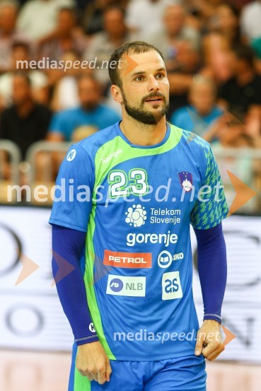  Uroš Zorman, rokometašPrijateljska rokometna tekma med Slovenijo in Hrvaško