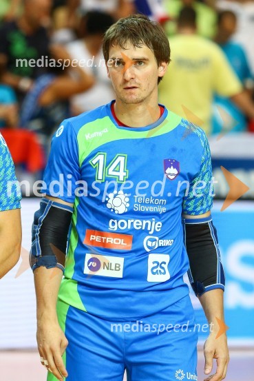  Sebastian Skube, rokometašPrijateljska rokometna tekma med Slovenijo in Hrvaško