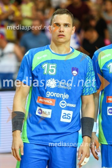  Vid Poteko, rokometašPrijateljska rokometna tekma med Slovenijo in Hrvaško