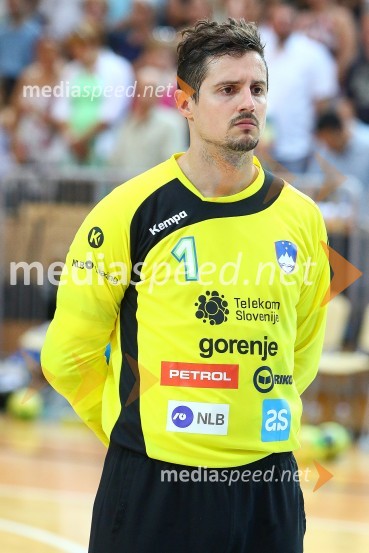  Matevž Skok, vratarPrijateljska rokometna tekma med Slovenijo in Hrvaško