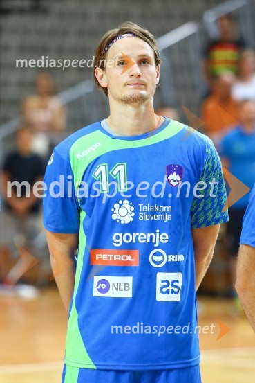  Jure Dolenec, rokometašPrijateljska rokometna tekma med Slovenijo in Hrvaško