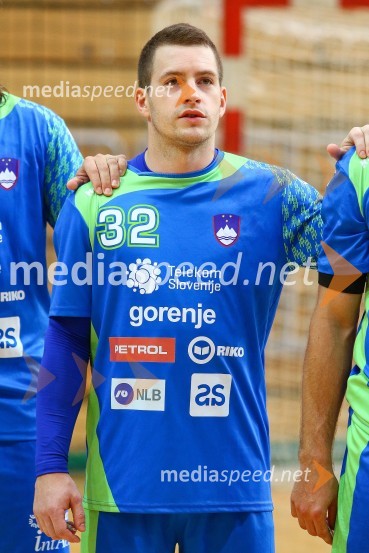  Miha Zarabec, rokometašPrijateljska rokometna tekma med Slovenijo in Hrvaško