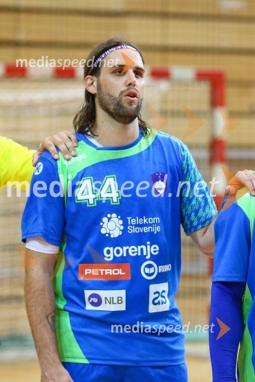  Dean Bombač, rokometašPrijateljska rokometna tekma med Slovenijo in Hrvaško