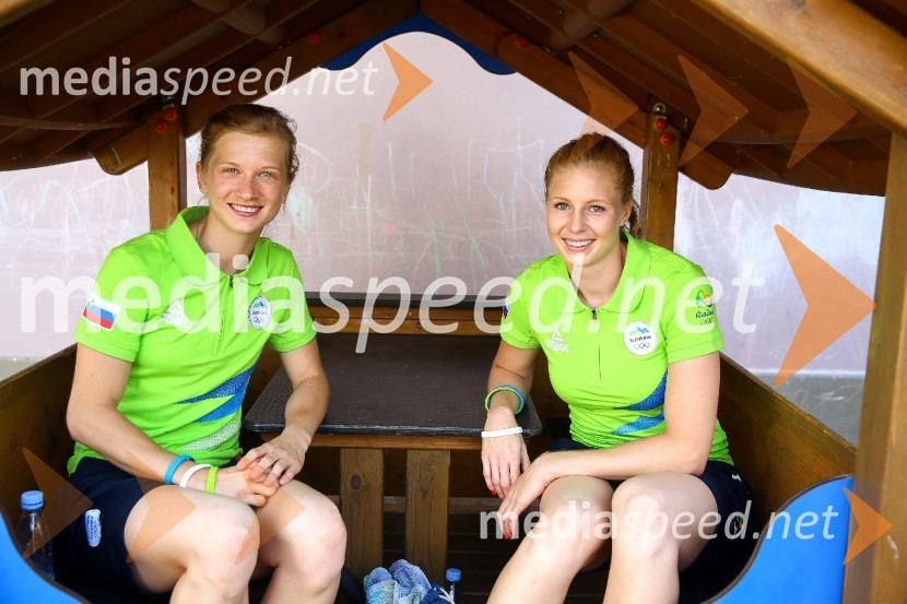  Tina Šutej, atletinja;  Maja Mihalinec, atletinjaPredstavitev olimpijske reprezentance Slovenije - Rio 2016