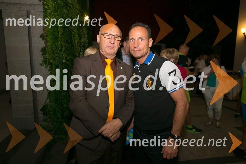  Bogdan Gabrovec, predsednik Olimpijskega komiteja Slovenije, predsednik Judo zveze Slovenije;  Tomaž Barada, taekwondoist in kickbokser, podpredsednik Olimpijskega komiteja SlovenijePredstavitev olimpijske reprezentance Slovenije - Rio 2016