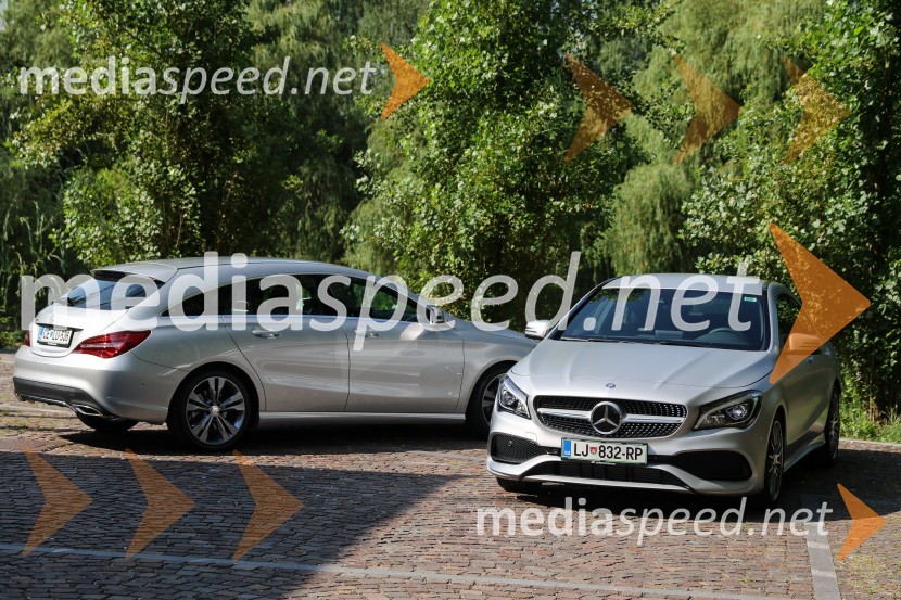 Prenovljena Mercedes-Benz CLA kupe in CLA Shooting BrakeMercedes-Benz CLA kupe in CLA Shooting Brake, slovenska predstavitev