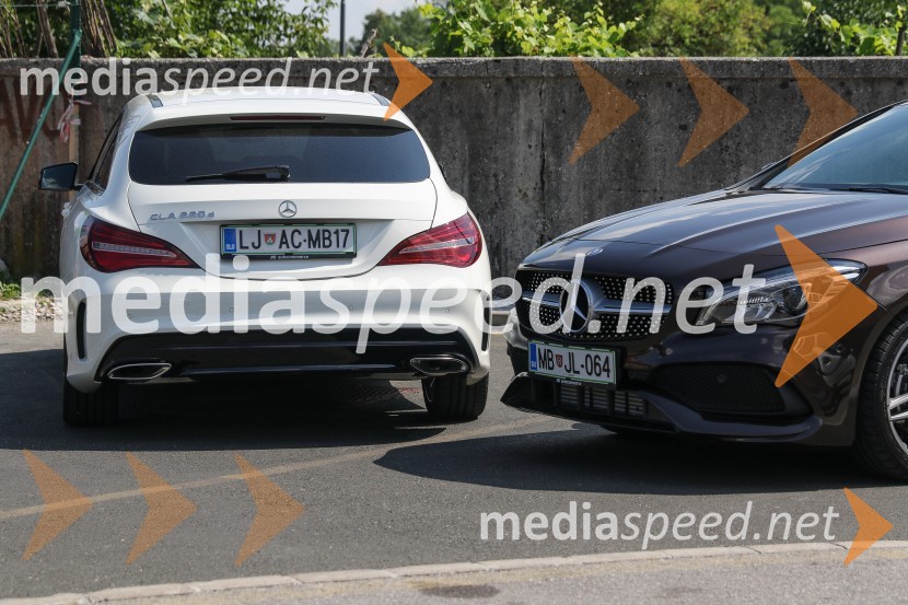 Prenovljena Mercedes-Benz CLA kupe in CLA Shooting BrakeMercedes-Benz CLA kupe in CLA Shooting Brake, slovenska predstavitev