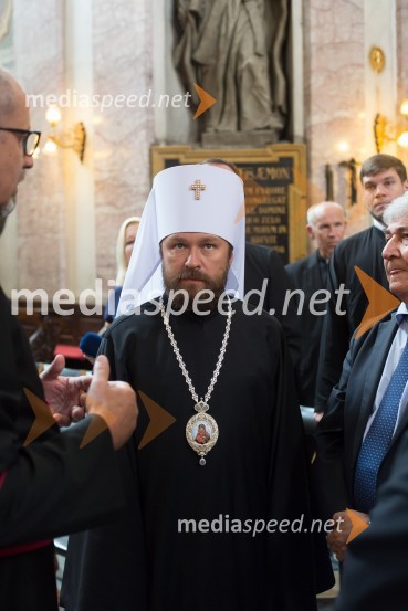  Hilarion Alfeyev, Metropolit Volokolamskij IlarionEkumensko srečanje v Ljubljani